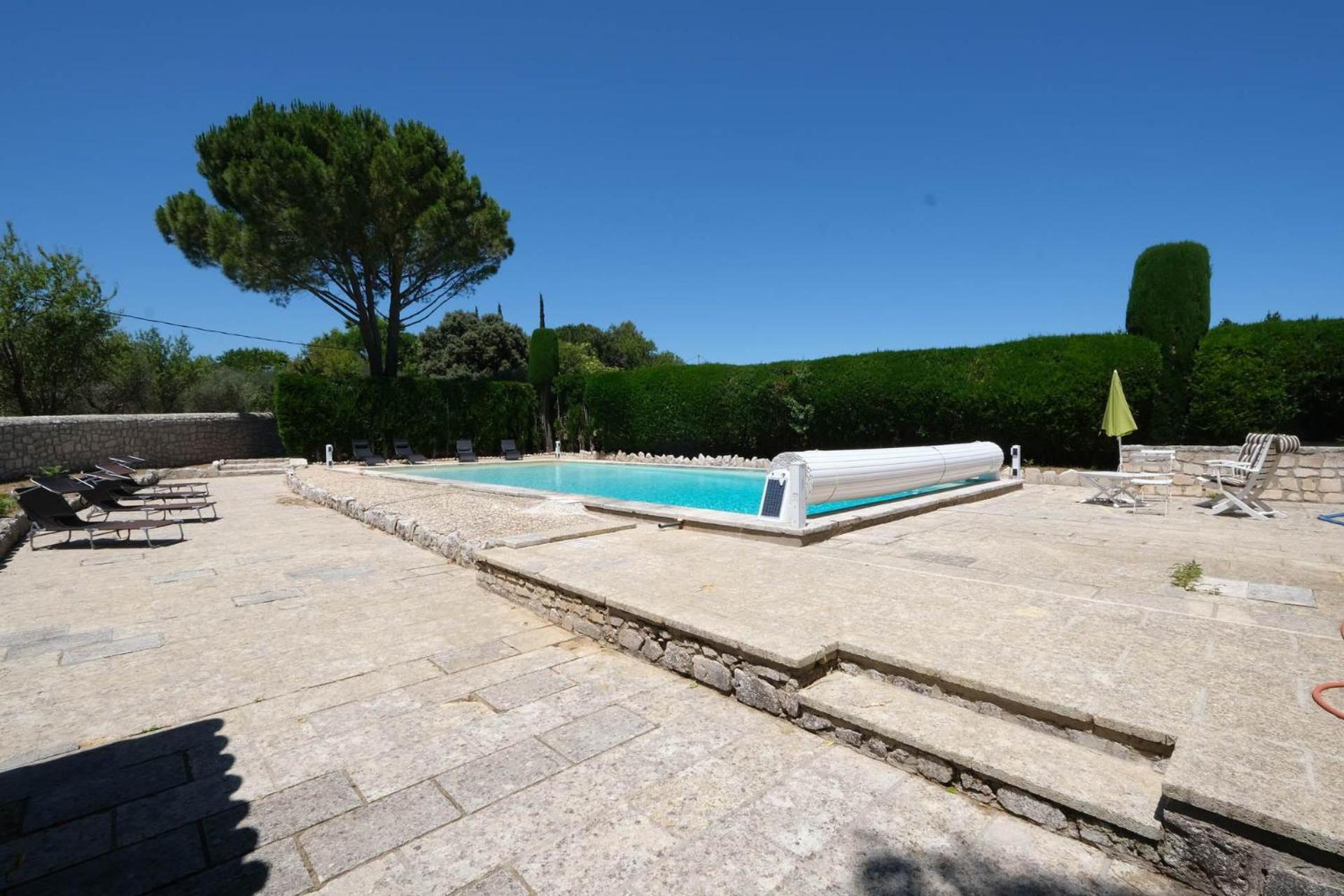 Typical Mas Provencal With Swimming Pool In A Small Hamlet Near Mouries In The Alpilles In Provence- 8 Persons Villa Exterior foto